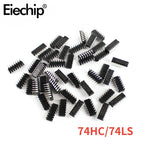 50PCS Integrated Circuit Logic IC 74HC/ 74LS DIP-14  5 values  IC Chip Assortment Box Kit Electronic Component