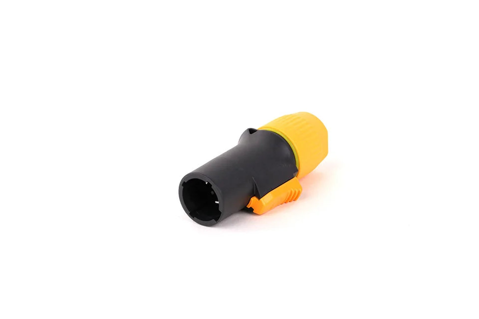1pc 3Pins Male Powercon Power Supply Plug Industrial Audio LED Large Screen Lighting PA66 Material IP65 Grade