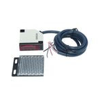 DC12-24V Square Reflex Light Barrier Sensor E3JK-R4M1 Reflective Photoelectric Switch
