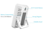 Indoor Digital Temperature Humidity Meter With Stand Magnet Portable House Office Temperature Monitor Thermometer Hygrometer