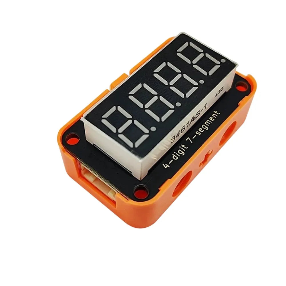 0.36 Inch 4 Digit 7 Segment LED Display TM1650 Driver Chip 3.3V 5V PH2.0 Interface Red Light for Arduino ESP32 Microbit Raspberr