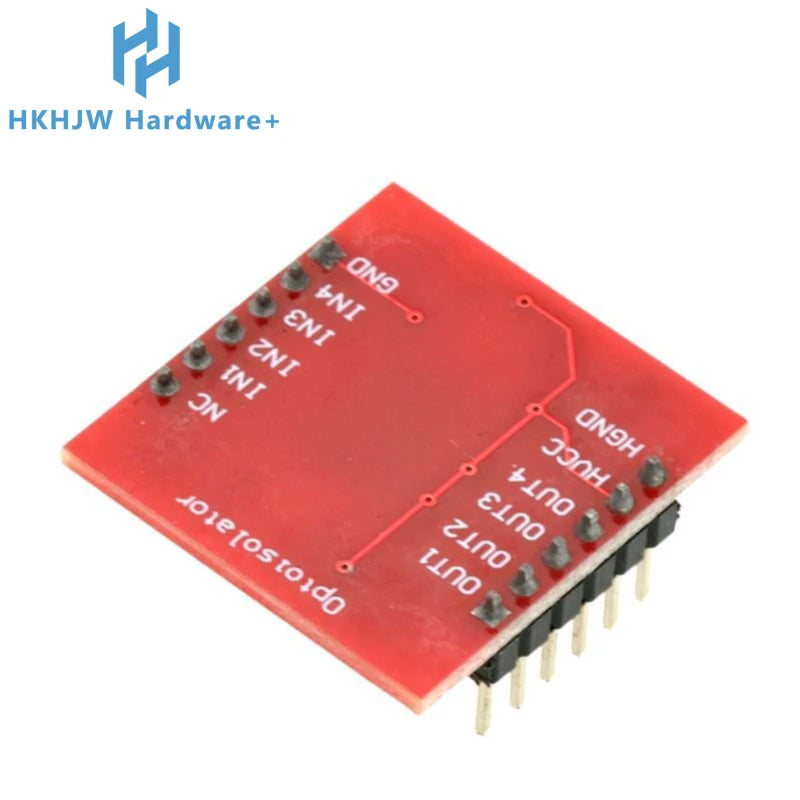TLP281 4-Channel Opto-isolator IC Module For Arduino Expansion Board High And Low Level Optocoupler Isolation 4 Channel