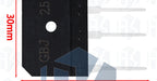 1PCS GBJ2510 Rectifier Bridge: 25A 1000V Diode Module with ZIP Package – In Stock Now