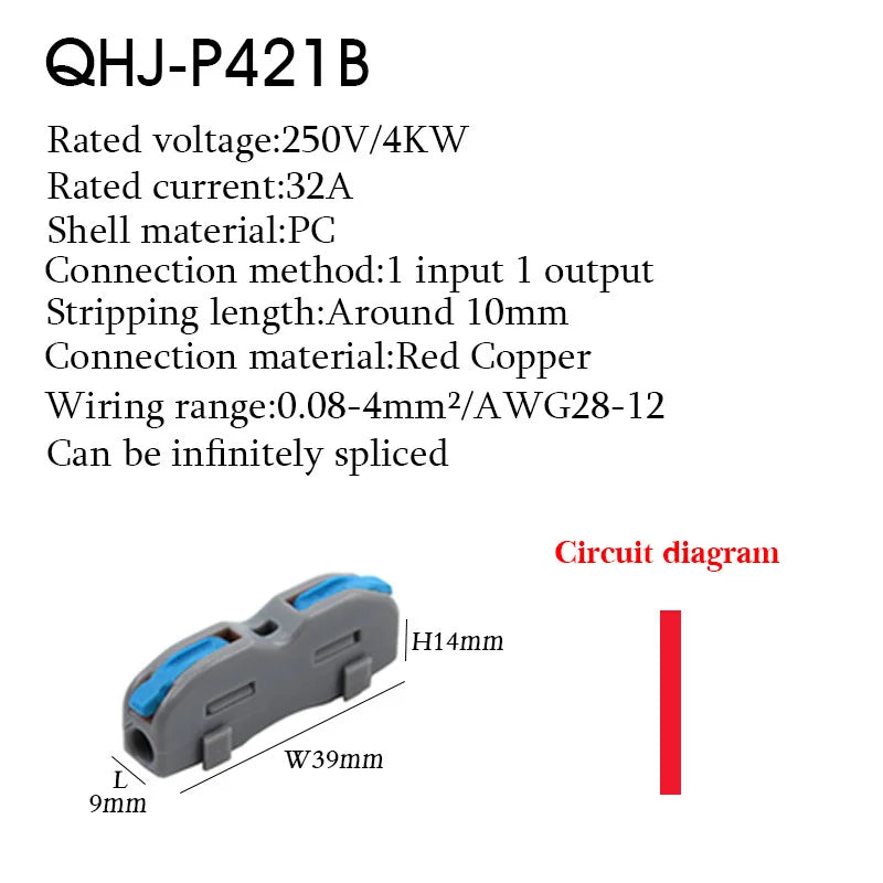 Wire Connector 222 3 4 5 Pin Splicing Terminal Blocks Led Strip Lighting Electric Quick Connectors Mini Conductor Rail Conector