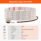 5m 10m RA98 LED Strip Light 2700K 3000K 3500K 4000K 5000K 6000K 12V 24V 2835 Flex Tape Stripe Hight Bright 120LED Home Lighting