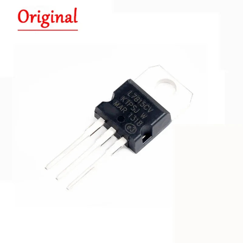 100pcs IC 7805 7806 7808 7809 7812 7815 7905 LM317 TIP122 TIP127 TIP132 Regulator L7805 Linear Positive Fixed 1 Output 5V 1.5A