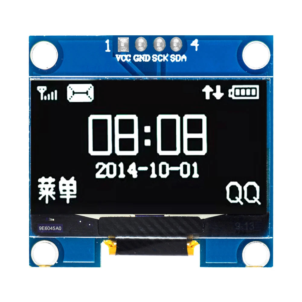 1.3 inch oled IIC Serial White OLED Display Module 128X64 I2C SSD1306 12864 LCD Screen Board VDD GND SCK SDA for Arduino