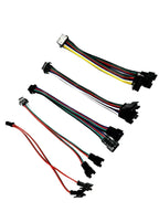 1-50PCS 2/3/4Pin SM 2-6P Splitter Connector 1 to 2 LED Connector JST Male Female Connector Wire Cable For WS2812 LED Strip Light