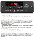 50W Amplifier MP3 Decoder Board DC 6V 18V Bluetooth 5.0 Car MP3 Player USB Recording Module FM AUX Radio For Speaker Handsfree