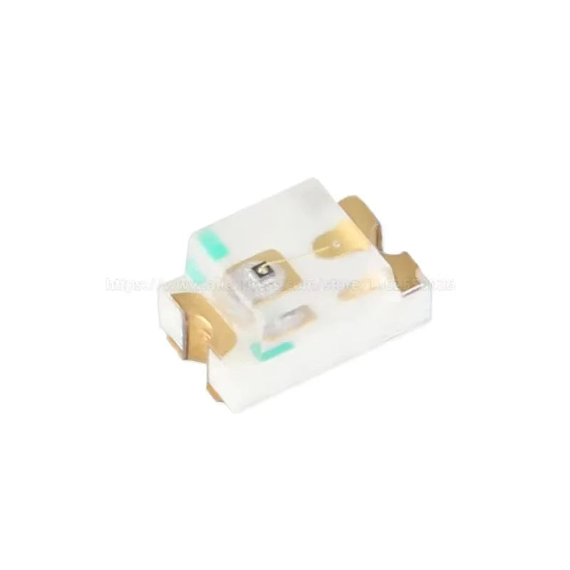 100PCS 0402 0603 0805 1206 1210 3528 5050 SMD LED Warm White Red Yellow Emerald Green Blue Purple Orange Light Emitting Diode
