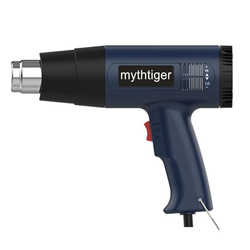 2000W Hot Air Gun Professional Electric Adjustable Temperature-controlled Building Hair Dryer Soldering Tools Heat Gun for Car