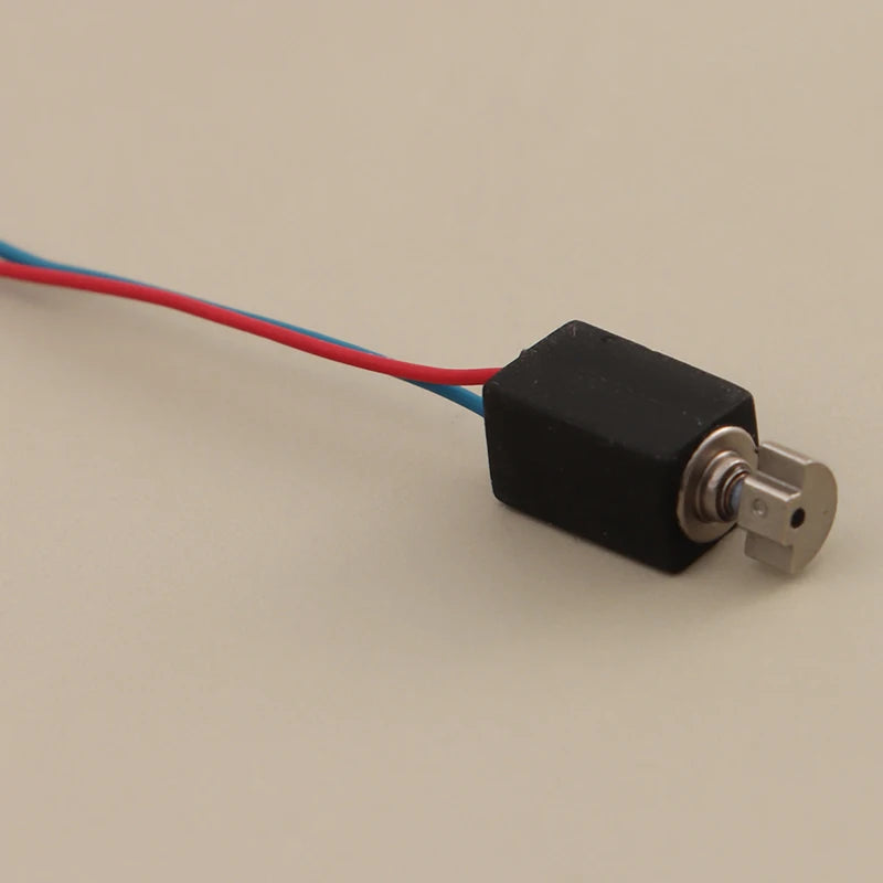5Pcs 4*8mm 3V Mini DC Coreless Vibration Motors with Eccentric Wheels, for DIY Toys and Massagers