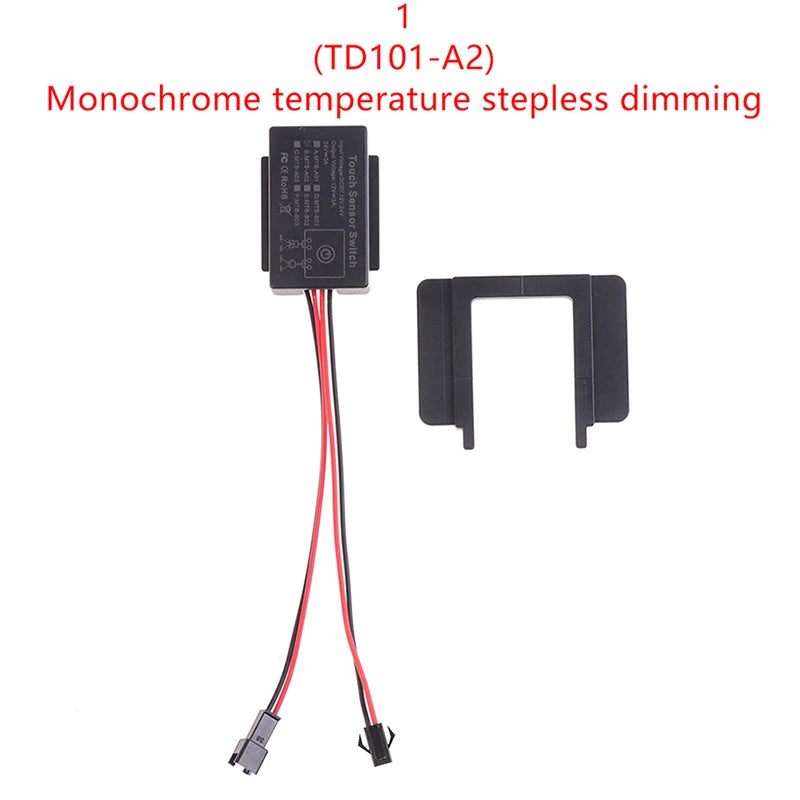 1PC Bathroom LED Dimmer 12-24V Touch Sensor Touch Inductive Switch 5A Touch Dimmer For Mirror Light