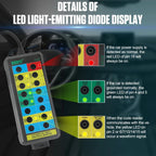 Electrical Diagnostic Tools Can Bus Analyzer Breakout Box Can Bus Breakout Box LED Light Auto OBDII Protocol Detector 16-Pin