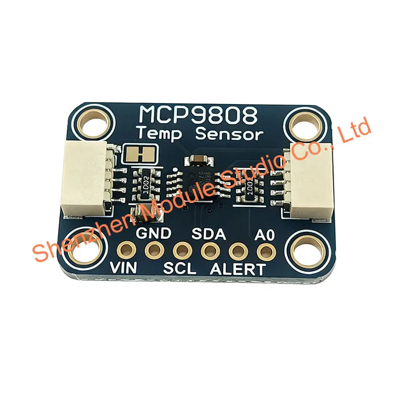 1PCS MCP9808 High Precision I2C Digital Temperature Sensor Breakout Board High Accuracy Temperature Detection Module
