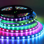 DC5V SK6812 RGBW(Similar WS2812B) 4 In 1 Led Strip 30/60/144 Leds/m Individual Addressable Led Light Black /White PCB IP30/65/67