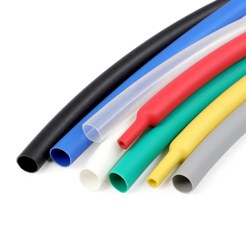 2M 3:1 Heat Shrink Tube With Glue 1.6mm-50mm Multicolor Dual Wall Adhesive Lined Polyolefin Shrinkin ﻿Wrap Cable Protect Sleeve