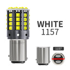 2pcs Car LED Lights BA15S P21W 1156 BAU15S PY21W 1157 BAY15D 44*3030SMD Canbus Front Tail Turn Signal Lamps 7440 7443 W21/5W 12V
