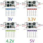 2 In 1 Auto Buck-Boost DC-DC Converter 0.9-6V to 3V 3.3V 4.2V 5V PWM PFM Voltage Regulator for LINO LIPO Lifpo4 Nimh Batery