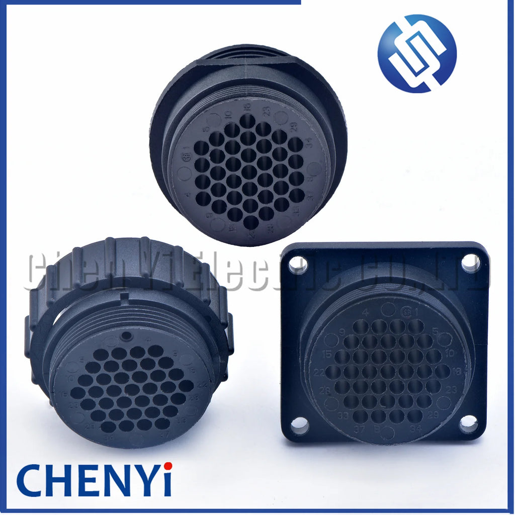 37 Pin Automobile diagnostic Connector CPC Series SMT aviation Plug With Pins 206151-1 206150-1 182930-1 206151-2 206138-8