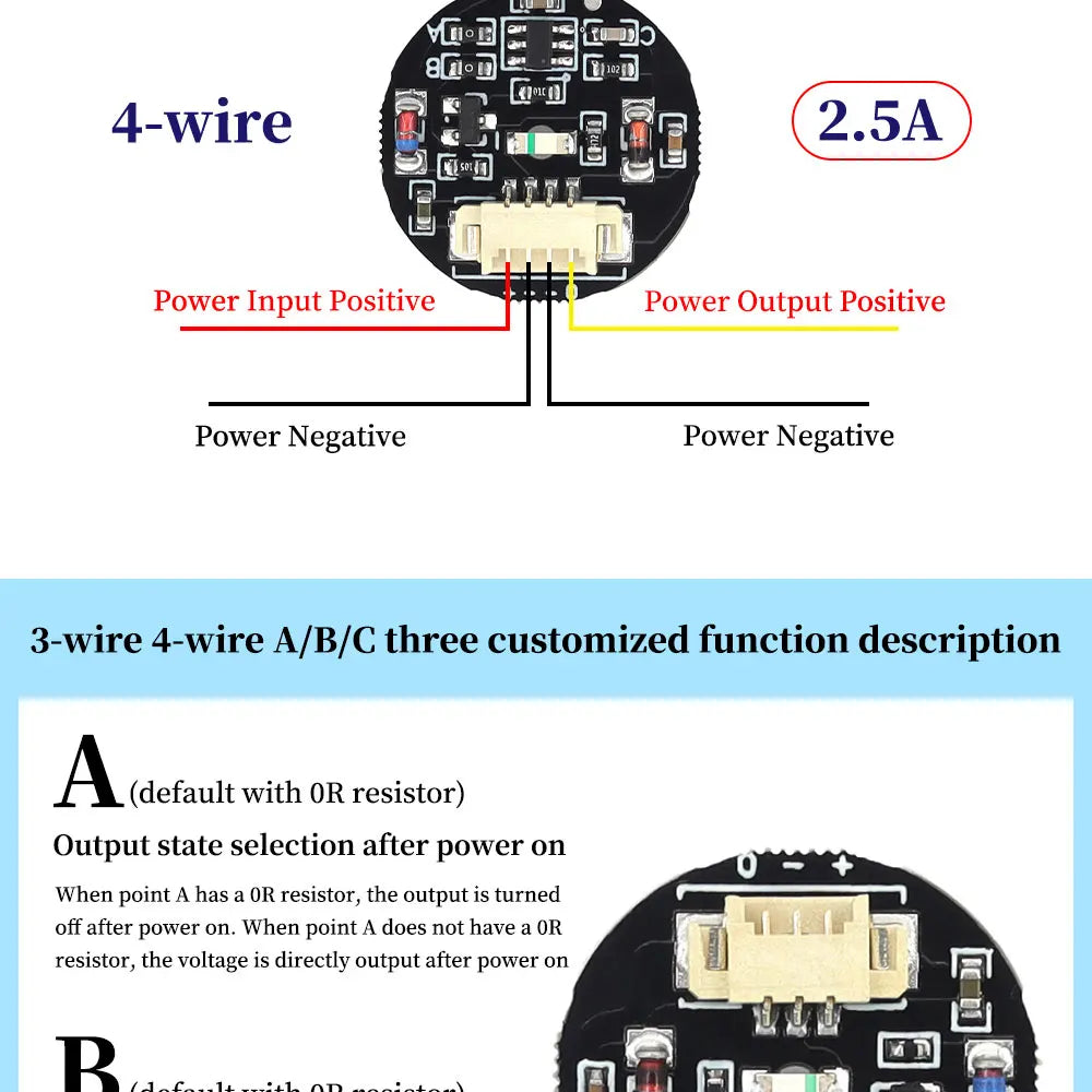 DC3V-30V Touch Key Switch Sensing Module Bistable Light Touch Switch Jog/Latch For LED light band