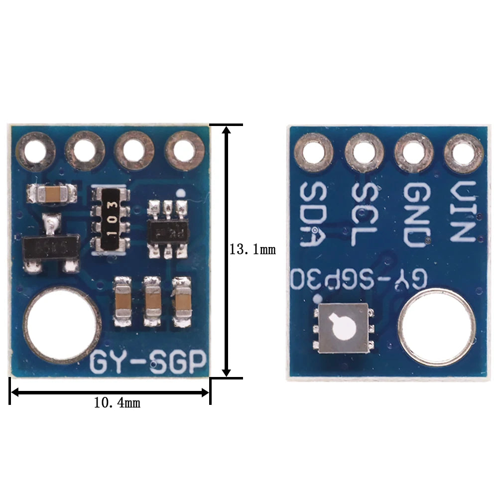 SGP41 SGP30 SGP40 Measurement Air Gas Sensor I2C Multi-pixel TVOC/eCO2 Formaldehyde Carbon Dioxide Detector Tester For Arduino