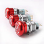 16MM 19MM 22MM 1NO1NC 3Pin 6Pin Mushroom Head Turn-Reset Stainless Steel 304 Metal Emergency Stop Button Switch