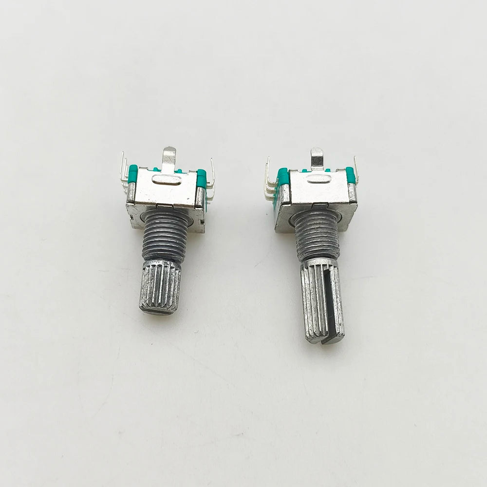 5Pcs 360 Degree EC11 Rotary Encoder 5Pin 20 Position Plum Shaft Digital Signal Potentiometer Handle Long 15mm 20mm