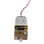 Micro Mini N20 Gear Motor DC 3V -6V 5V 28RPM 60RPM 110RPM 300RPM Slow Speed Full Metal Gearbox Reducer Electric Motor DIY Toy