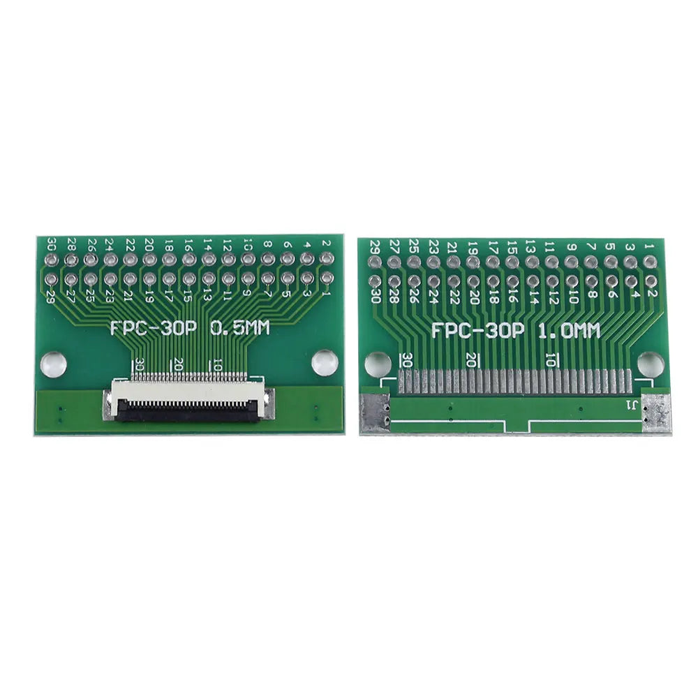 JCD 1Piece FPC/FFC Flat Cable Transfer Plate  0.5mm 1mm to 2.54mm Spacing Connector Flexible Flat Cable Adapter Board