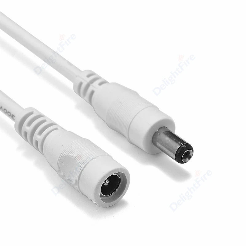 20/22AWG 12V DC Power Cable Male Female Plug 5.5 2.1mm Power Adapter Extension Cable For Camera CCTV Led Strip Light Connect