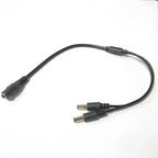 12V DC Power Supply 1 Female to 2 3 4 5 8 Male way Splitter Plug extension Cable cord connector 5.5*2.1mm for Led strip light