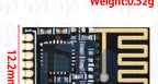Upgraded NRF24L01+ 2.4GHz Wireless Transceiver Module, Compatible with Arduino for DIY Electronic Projects
