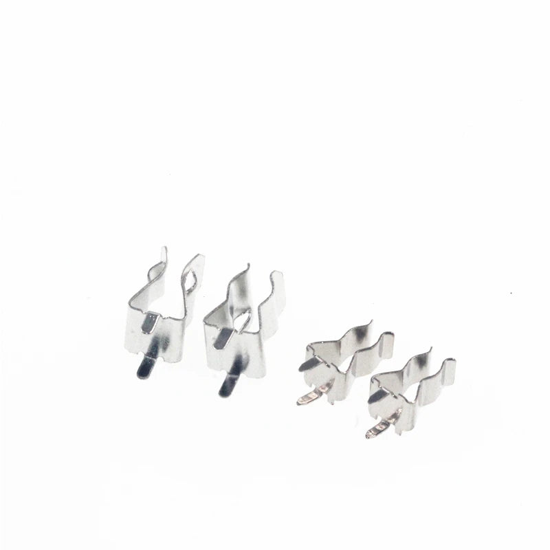 50PCS 5X20MM 6X30mm Clip Clamp 5X20 6X30 Fuse Tube Support Fuse Holder For 5*20 6*30mm insurance Fuse Clip