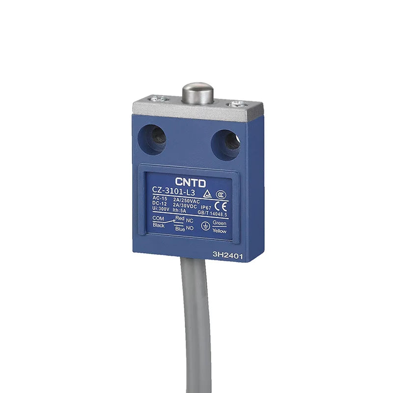 CNTD Micro Travel Limit Switch CZ‑3 Series CZ‑3101 CZ‑3104 CZ‑3108 CZ‑3112 IP67 Waterproof 5A 250V Position Control Switch