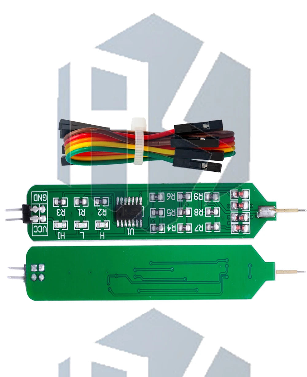 Logic Pulser Analyzer Detecting Probe 5V 3.3V Convenient and Quick Learning Board Logic Tester Pen Level Tester with Line