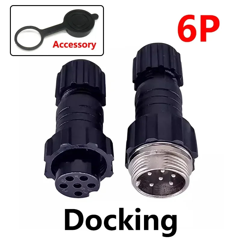 5/10/100Sets GX16 M16 QL16 Plastics 16MM Aviation Plug Male Female Docking Panel Mounted Connector 2/3/4/5/6/7/8/9/10 Pins
