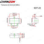 SOT-89  SOT-23 2SD882 2SC3356 C3356 MMBT4401 BFR93 BFR93A B772 PNP NPN Silicon RF Transistor SMD Power Transistors