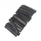 350Pcs SMD Transistor & Diode Assorted Kit 1N4148/M1/S901x/S8550/S8050/2N2222/2N3904 SOT-23 PNP/NPN for Electronics Repair