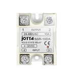 Solid State Relay Module SSR 10DA 25DA 40DA DC Control AC  Single Phase With Plastic Cover For PID Temperature Control