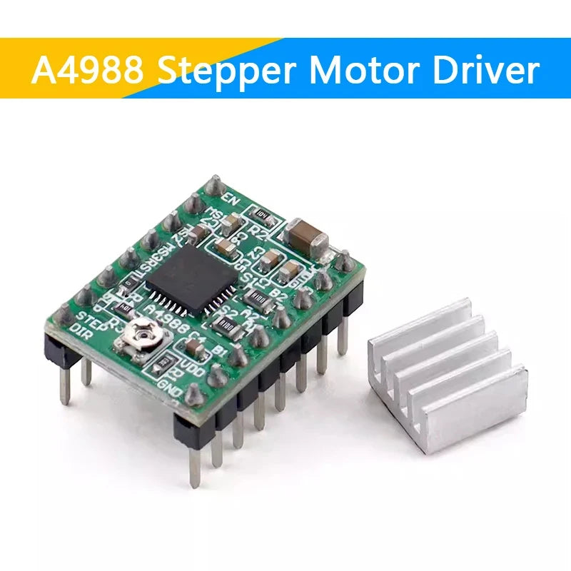 3D Printer Parts A4988 DRV8825 Stepper Motor Driver With Heat sink For SKR V1.3 1.4 GTR V1.0 RAMPS 1.4 1.6 MKS GEN V1.4 board