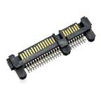 3/5PCS SATA7+15P Sinking Board 1.0 Male Socket Solid State Drive Plug SATA 22PIN SMT Male Head Notebook Hard Drive Connector