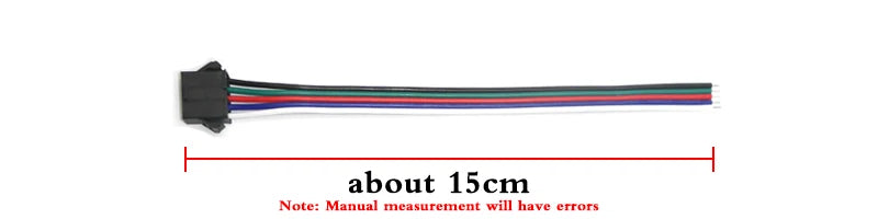 30/50/100pairs 2pin 3pin 4pin 5pin 6pin 15cm JST SM Connector Quick Male/Female Extension Cable For Lamp Driver CCTV Led Strip