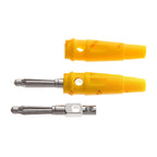 5PCS 4mm 32A High Current Solderless Screw Side Stackable Banana Plug Connector 32A 4mm