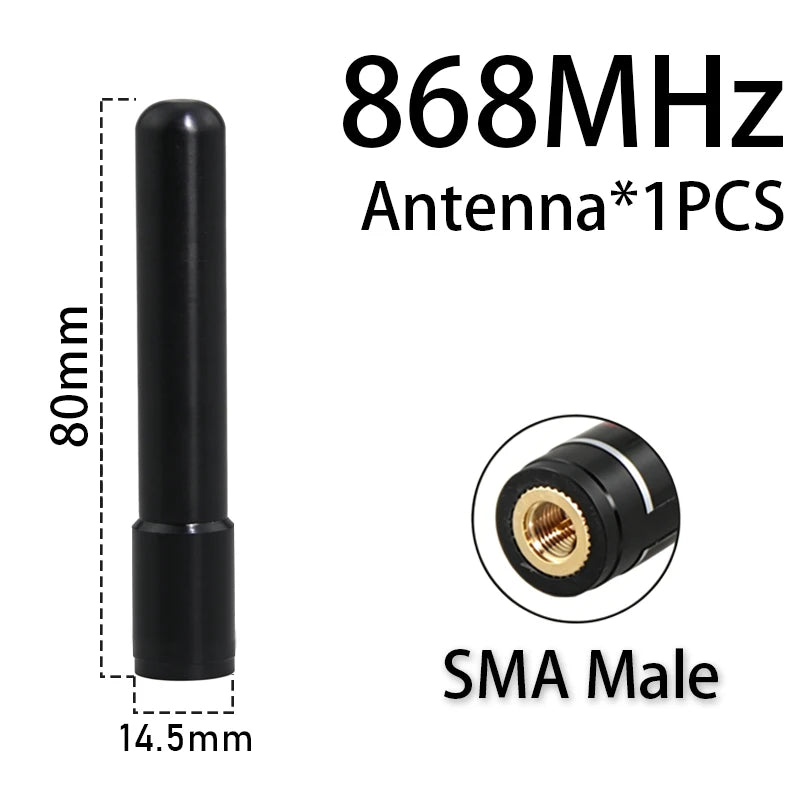 GIZONT Mini LoRa 868MHz 915MHz Antenna with U.FL To SMA Connector for Lora Board IOT Lora32u4 II Wifi Lora32 Lora Module