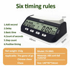 YS9901/YS902 Multipurpose Portable Professional Chess Clock Digital Chess Timer Game Timer