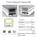 WS2812B WS2815 Neon Silica Gel Tube IP67 Waterproof Outdoor For WS2811 WS2813 SK6812 5050 Addressable RGB LED Strip