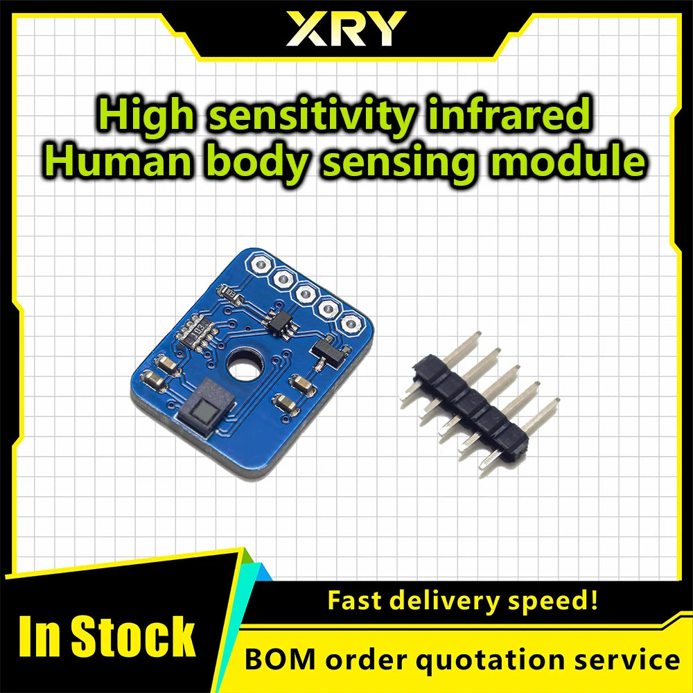 XRY Low power, high sensitivity infrared (IR) sensor for presence and motion detection, STHS34PF80