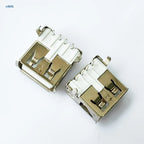 10/30/50PCS USB 2.0 4Pin A Type Female Socket Connector G54 2 Feet 90 Degree Data Transmission Charging