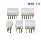 10pcs 5569-R 5557-AW Dual Row MX4.2mm Automotive Wire Right Angle 90D Female 2X1P-2X12Pin for PC Graphics Card Wafer Connector